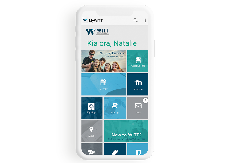 WITT App design by TGM Creative